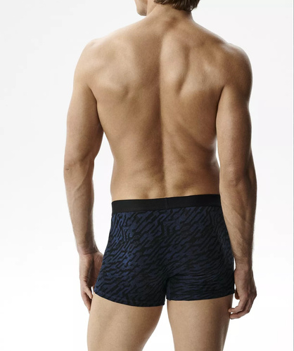 Atlantic 3MH-239 A3 Herrenboxershorts 3er-Pack Baumwolle Graphit Schwarz Indigo