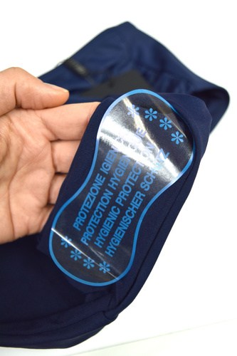 Bikinihose hoch geschnitten Blue Panther II 20007 Mediolano blau