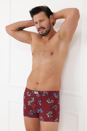 Herrenboxershorts Touring Italian Fashion Baumwolle Elastan anliegend