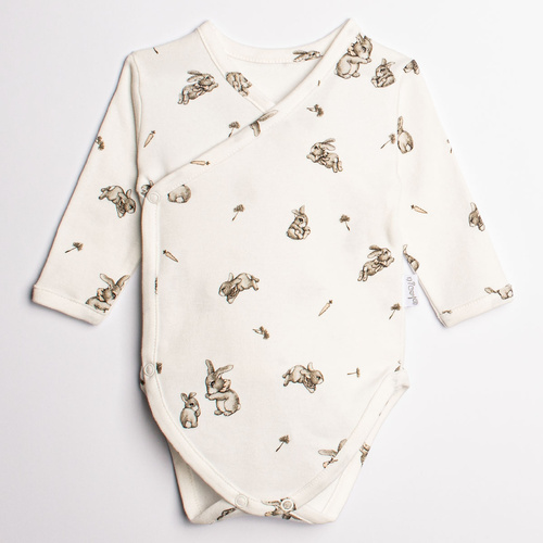 221096 Kiku Nicol Baby Body Baumwolle Langarm Oeko-Tex Mädchen