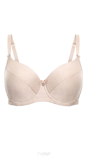 Unikat Deva Full Cup beige Bügel-BH mit Schale