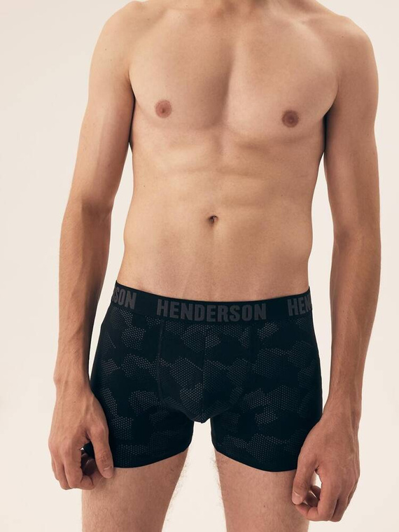 42619 Soul Herren Boxershorts 2er-Pack Henderson schwarz