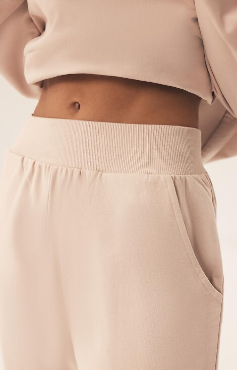 43020 Gürtel Damen Pyjama/Trainingsanzug Homewear Henderson – Sand