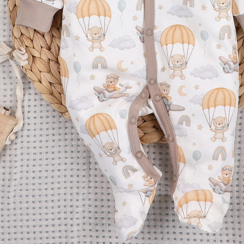 ABN-5508 Sky Journey Nini Babyclown | Bio-Baumwolle, Druckknopfverschluss