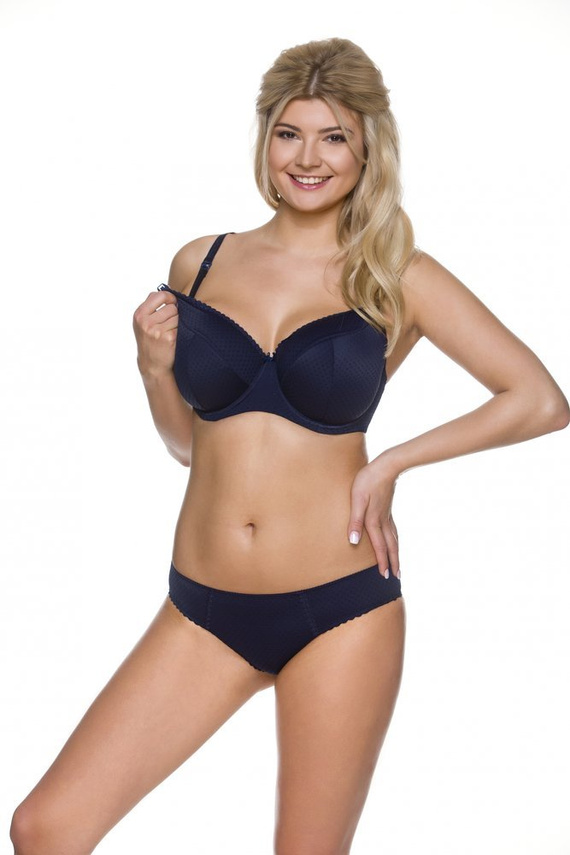 1381 BIG Still-BH für große Brüste Lupoline - navy blue