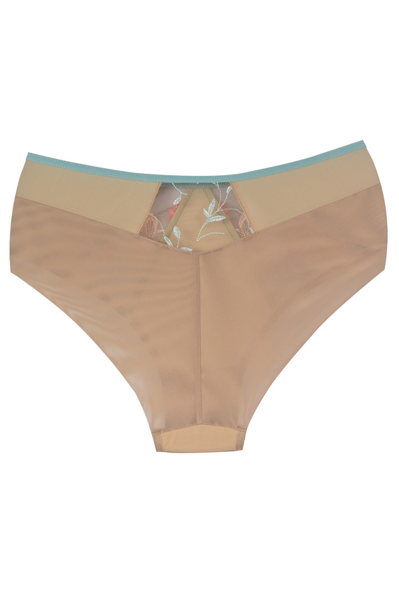 Mediolano Romantic 19248 Slip beige Stickerei Damen bequem elegant