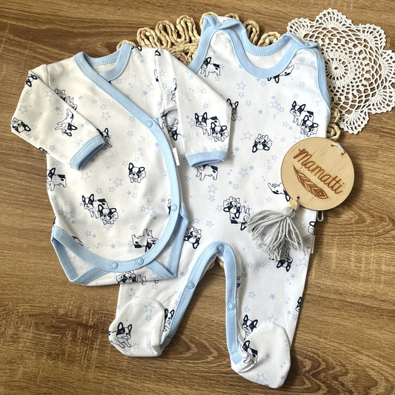 SC14530 Dog Mamatti Baby-Schlafanzug