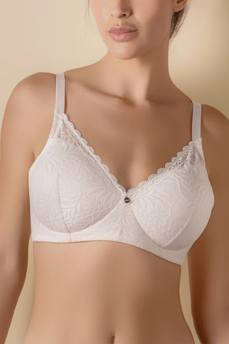 Selene Mireia gepolsterter Bügel-BH Komfort und Spitze rose-rosa