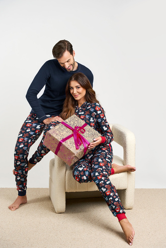 Makala Damen Jumpsuit Italienische Mode - Druck