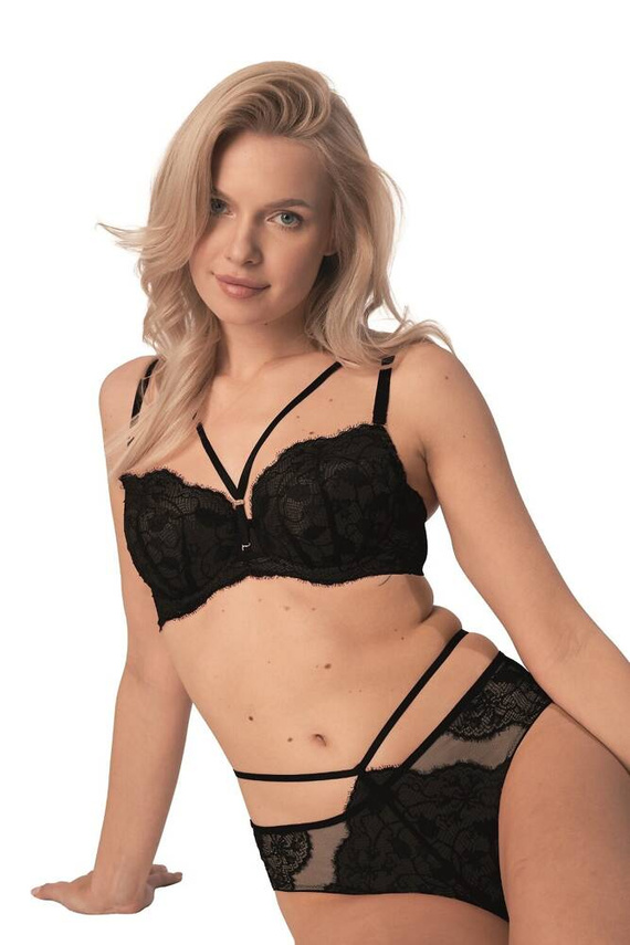 Rosalia Mefemi Push-up-BH – Schwarz