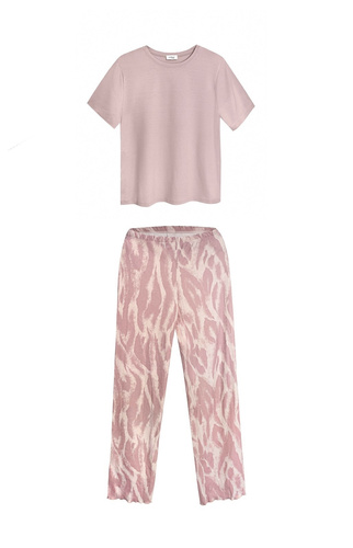 Damen-Pyjama Noa PW82 Mefemi by Nipplex Viskose Lange Hose