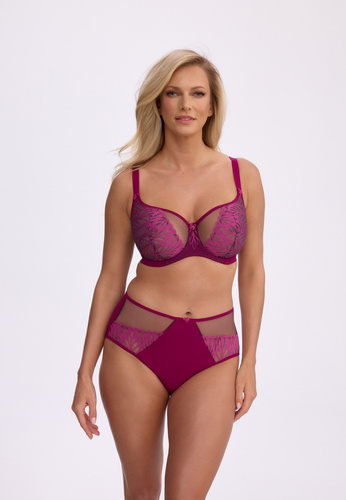 Gaia Mariana BS0 1385 Soft-Balconette-BH Chianti mit Stickerei SB6