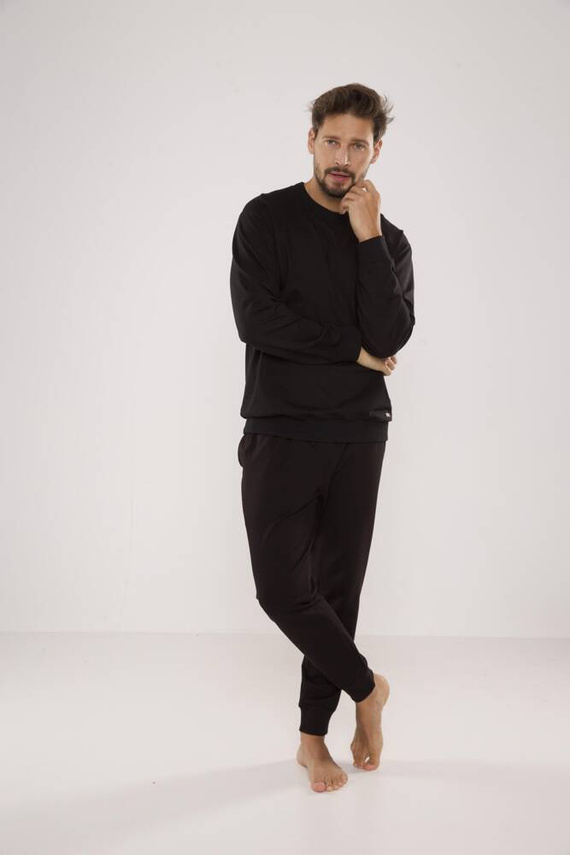 728 Just Forex Herren Sweatshirt - schwarz