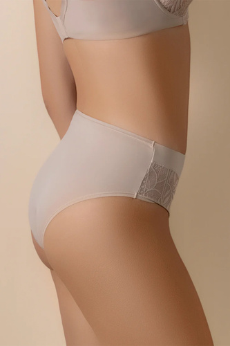 MARA 3138 Selene Slip Beige Hoch geschnitten Spitze Figurformend