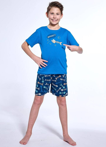 789/120 ,790/120 Fishing Cornette Jungen-Pyjama blau