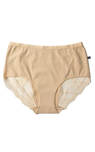 Damen-Slip LPF 112 Key Maxi Bikini aus Baumwolle – bequemer 2er-Pack