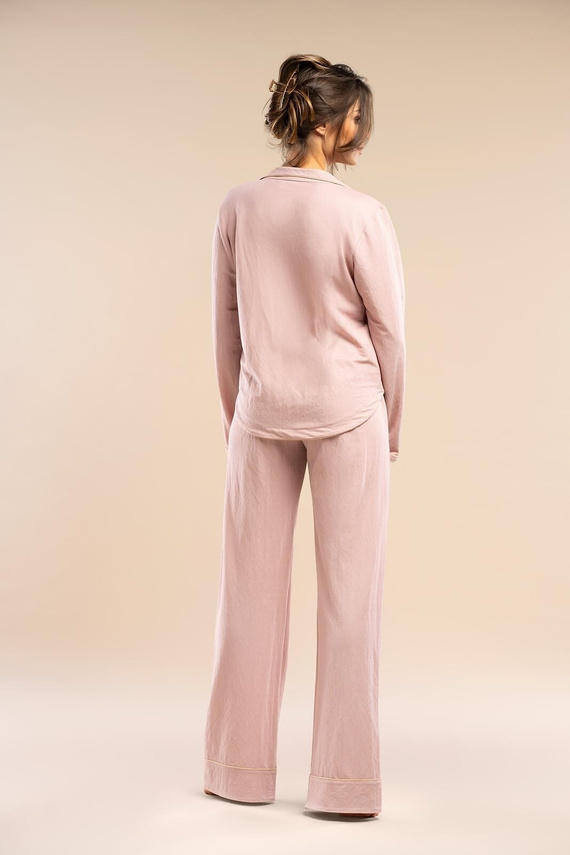 MK42 Blush Hour Belle Reverie Damenpyjama – Rosa, Knöpfe