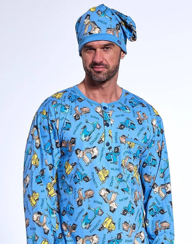 110/32 Cornette Herrenhemd, Marineblau