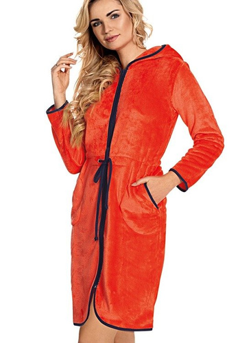 388 Desiree Soft Forex Morgenmantel - koralle