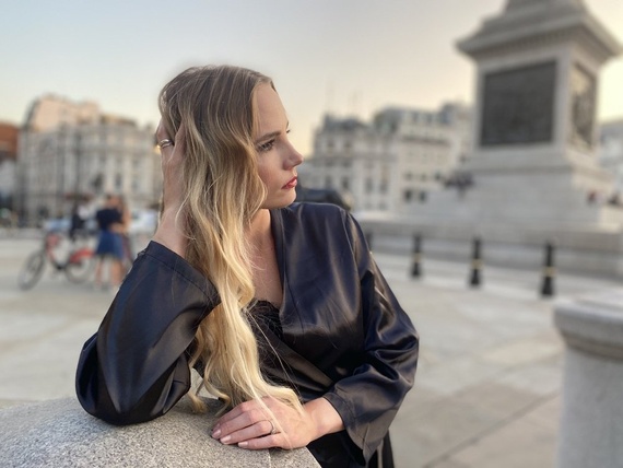 797 Klassischer Forex Damenbademantel - schwarz