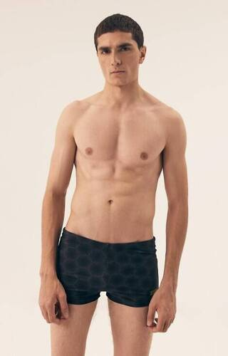 42640 Race Henderson Schwimmboxershorts – schwarz