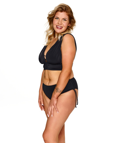 Bikini Oberteil Lupoline Bahama Top Big schwarz soft elegant