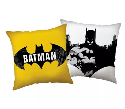 Batman Poduszka dziecięca Jerry Fabrics | Poliester z bawełnianą strukturą, lekkie wypełnienie