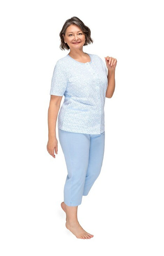 265 Kasia I Martel Damenpyjama – Blau