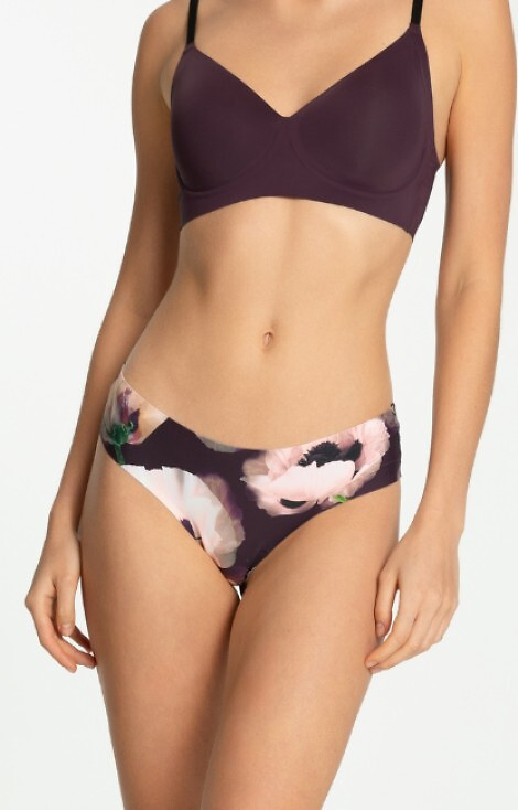 Velvet Bloom Tanga Brasil Julimex Slip – Brasilianer mit Blumenmuster