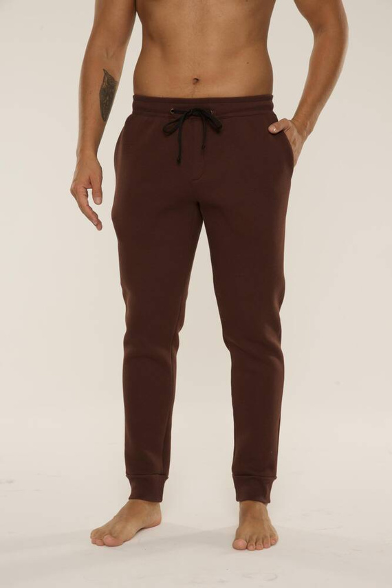 813 Indigo Herren Trainingsanzug von De Lafense - schokolade