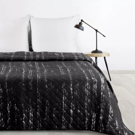 Blink 1 dekorative Tagesdecke Design91 schwarz/silber