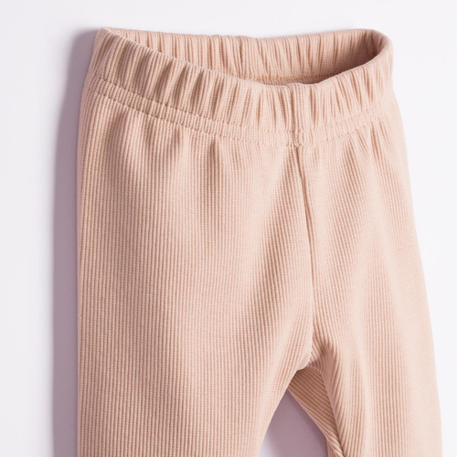 228017 Nicol FARMA Babyhose beige, gerippt, elastisch