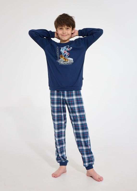 Jungen-Pyjama Cornette Young Boy 966/191 Astronaut 100% Baumwolle