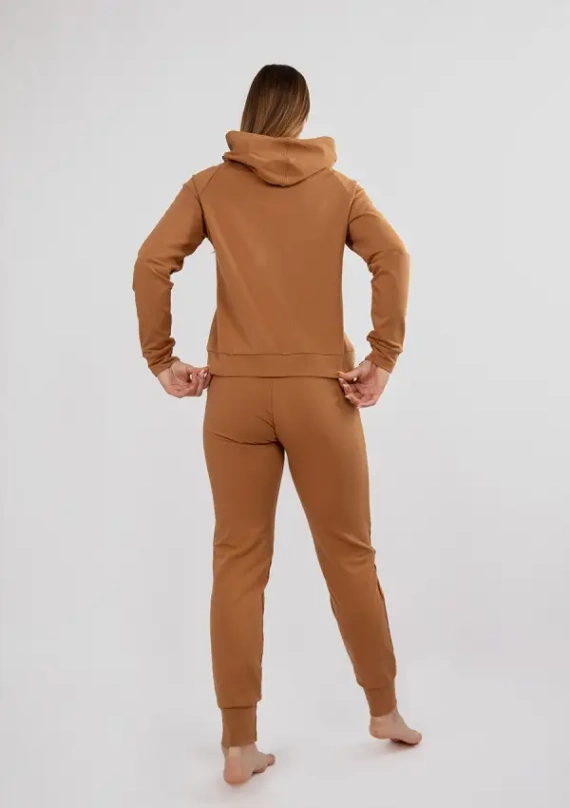 Seattle H1 Dkaren Damen-Trainingsanzug-Set – braun