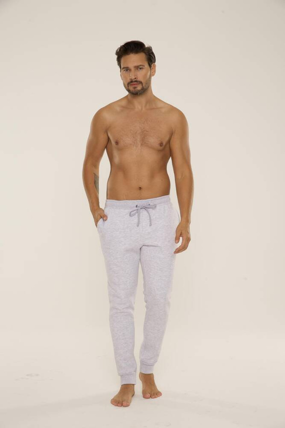 813 Indigo Herren-Trainingsanzug von De Lafense - leicht meliert