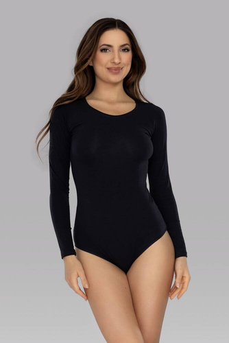 Julia Mitex Damen-Body, Schwarz