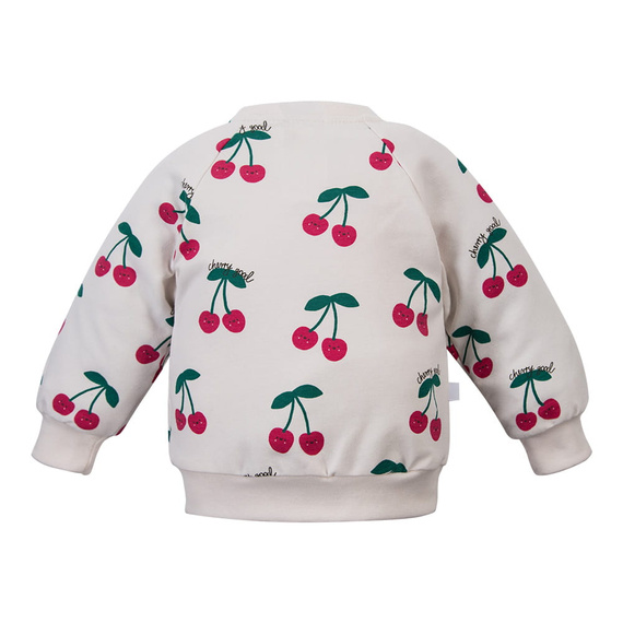 Kinder Sweatshirt Eevi Cherry Baumwolle weich bequem Alltag