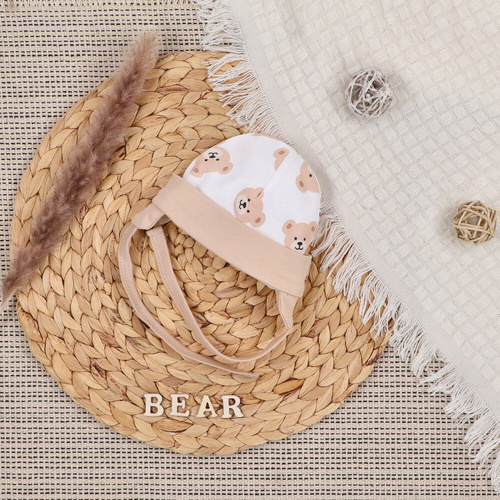 ABK-0048 Sweet Bears Baby-Set aus Nini-Bio-Baumwolle