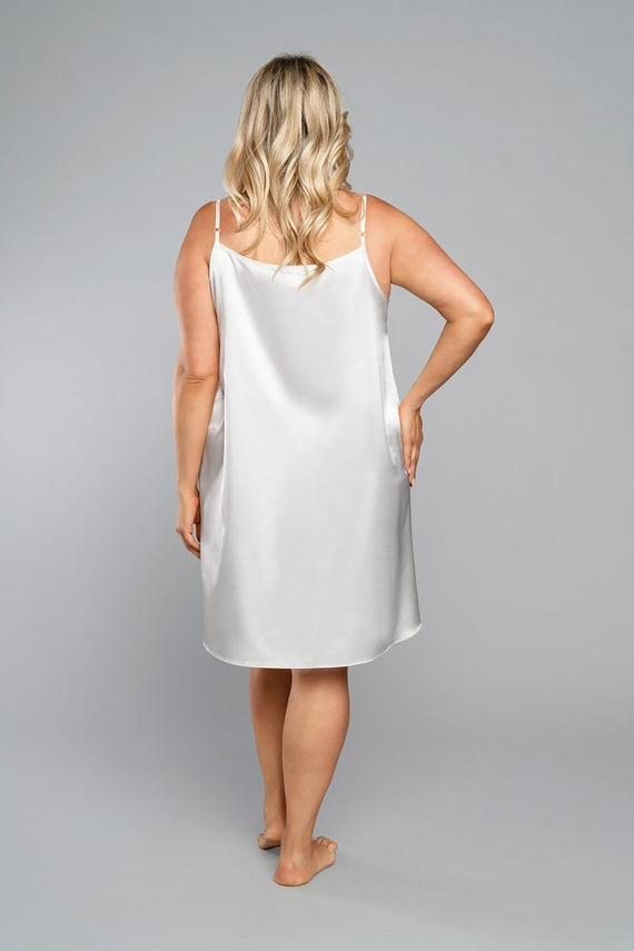 Touch Nachthemd schmaler Träger, kurz Italia Fashion - ecru