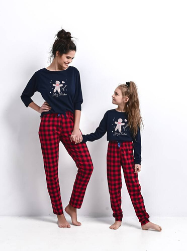 Amma Kids Sensis Schlafanzug für Mädchen - navy blau