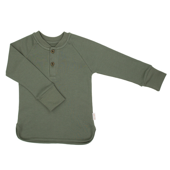 218139 Yogi Bear Nicol Bluse – Baumwolle, lange Ärmel, Khaki