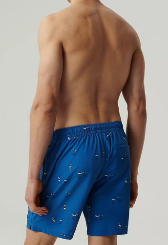 KMB-224 Atlantic Herren-Badehose – Blau