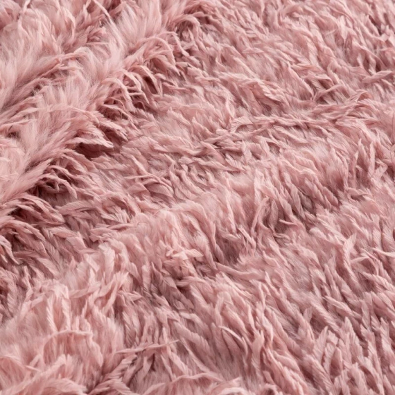 Adore Blanket, flauschige Felldecke, Eurocurtains, Puder