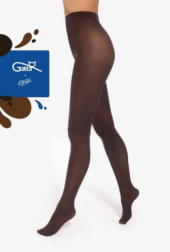 Wedel Microfaser Damenstrumpfhose 40 den Gatta - dunkle Schokolade