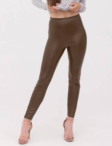 44103 Flexiskin Gatta Kunstleder-Leggings, braun