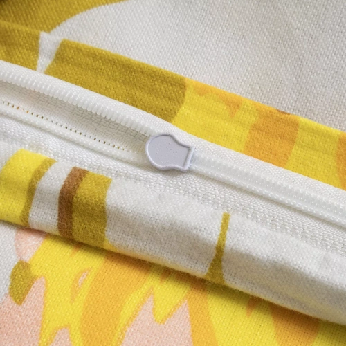 31513/1 Darymex Flanell-Bettwäsche, Beige, Löwenzahn – Set, 100 % Baumwolle, warm und weich