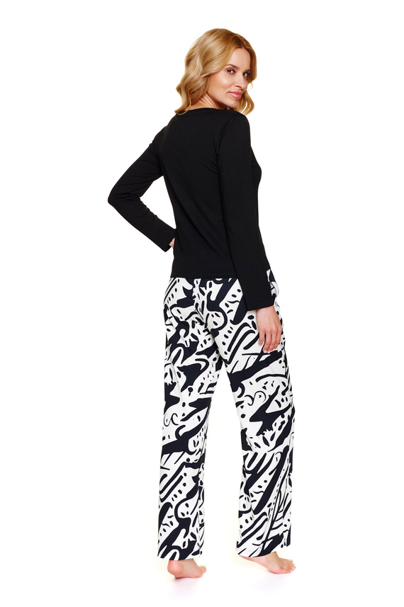 7309 Doctor Nap La Palma Damen-Pyjama – elegant, Viskose