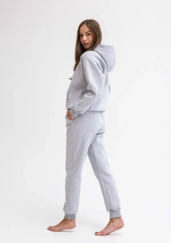 Randi Dkaren Damen-Trainingsanzug-Set – Grau