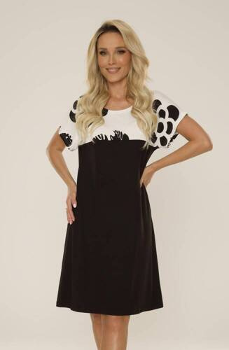742 Elle Forex Nachthemd - schwarz