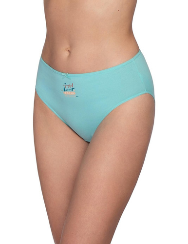 Damen Slips L-120 BI-103 Lama – Baumwolle, klassischer Schnitt, 3 Stück